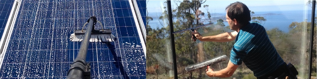 Solar Panel Cleaning and Window Cleaning